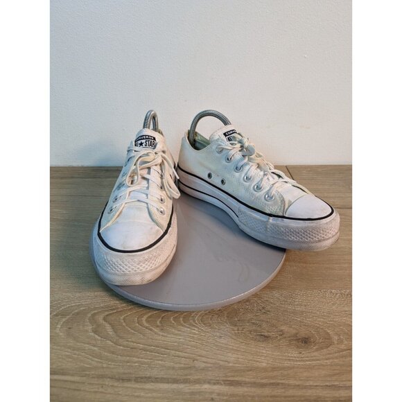 Converse Shoes - Converse Chuck Taylor AS Lift Low Top Shoe Sneaker Womens Size 8 White 560251C